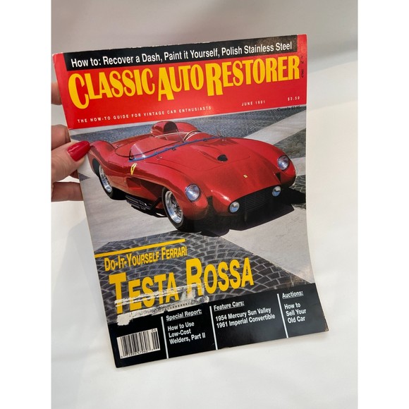 Classic Auto Restorer Other Classic Auto Restorer Magazine June 991